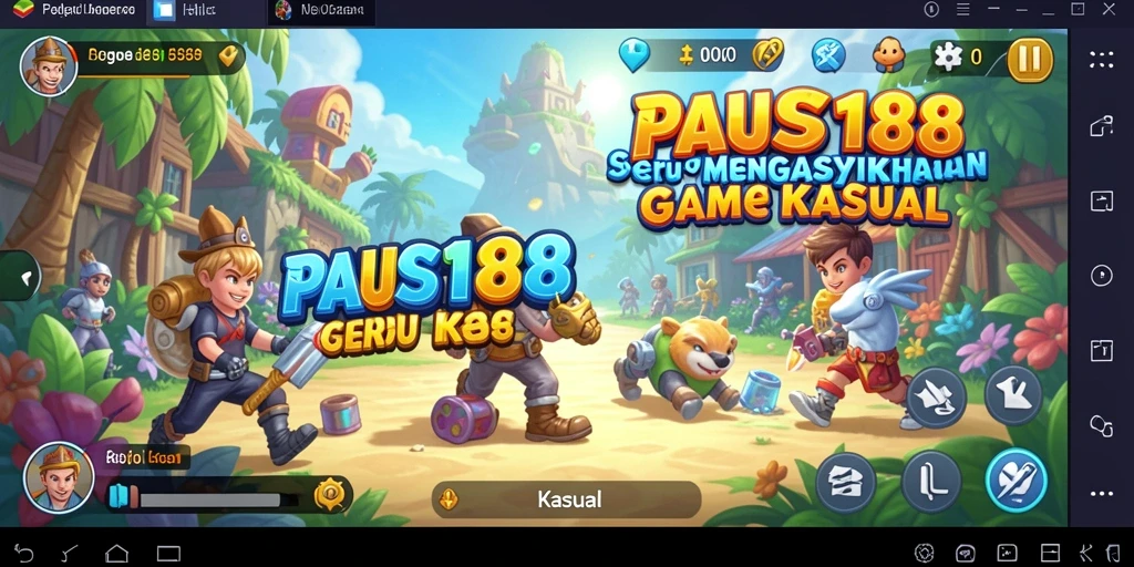 Tampilan antarmuka PAUS188 yang menarik dan ramah pengguna.