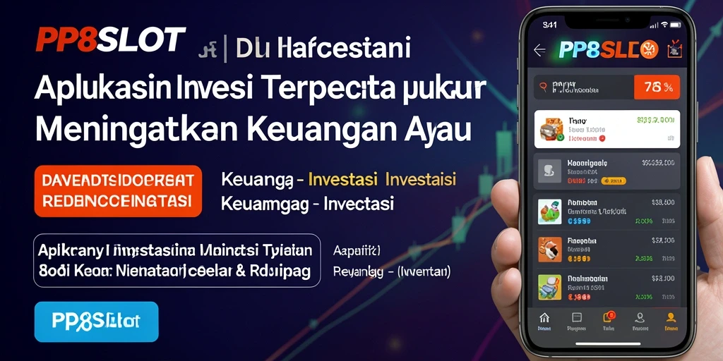 Tampilan antarmuka aplikasi PP8SLOT yang menyenangkan untuk investasi.