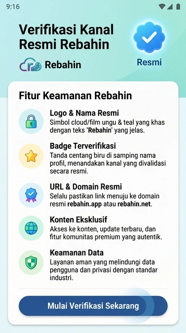 Halaman Resmi Download APK rebahin untuk Android